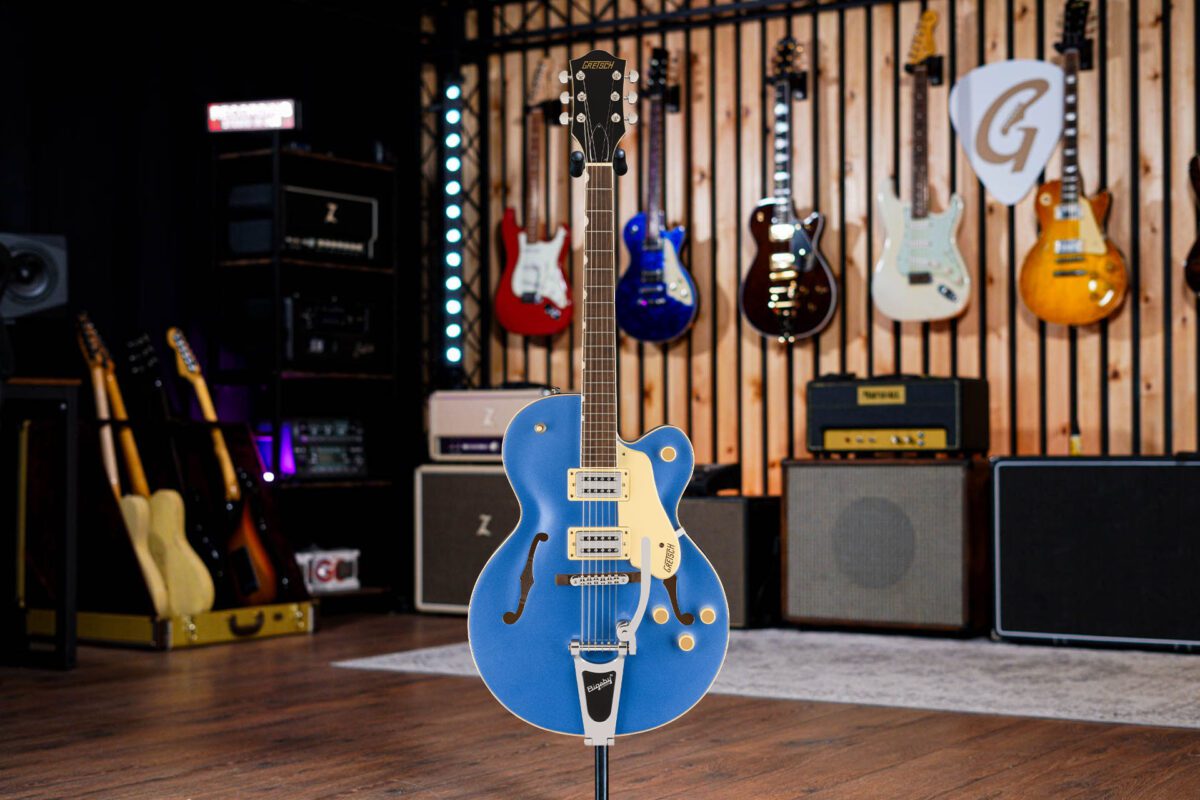 Gretsch Streamliner G2420T Hollow Body Fairlane Blue - Image 2