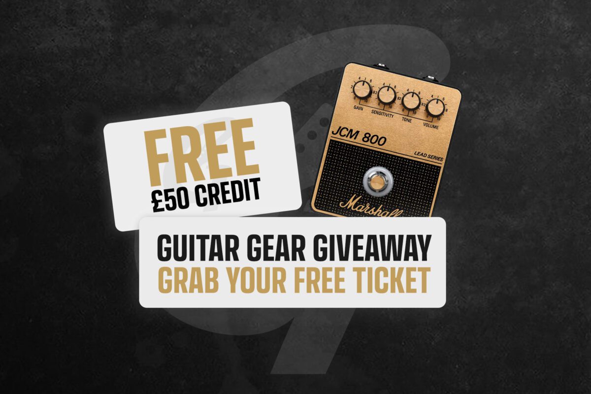 Free £50 Credit - Spend over £2 we'll make it a Marshall JCM800 Pedal