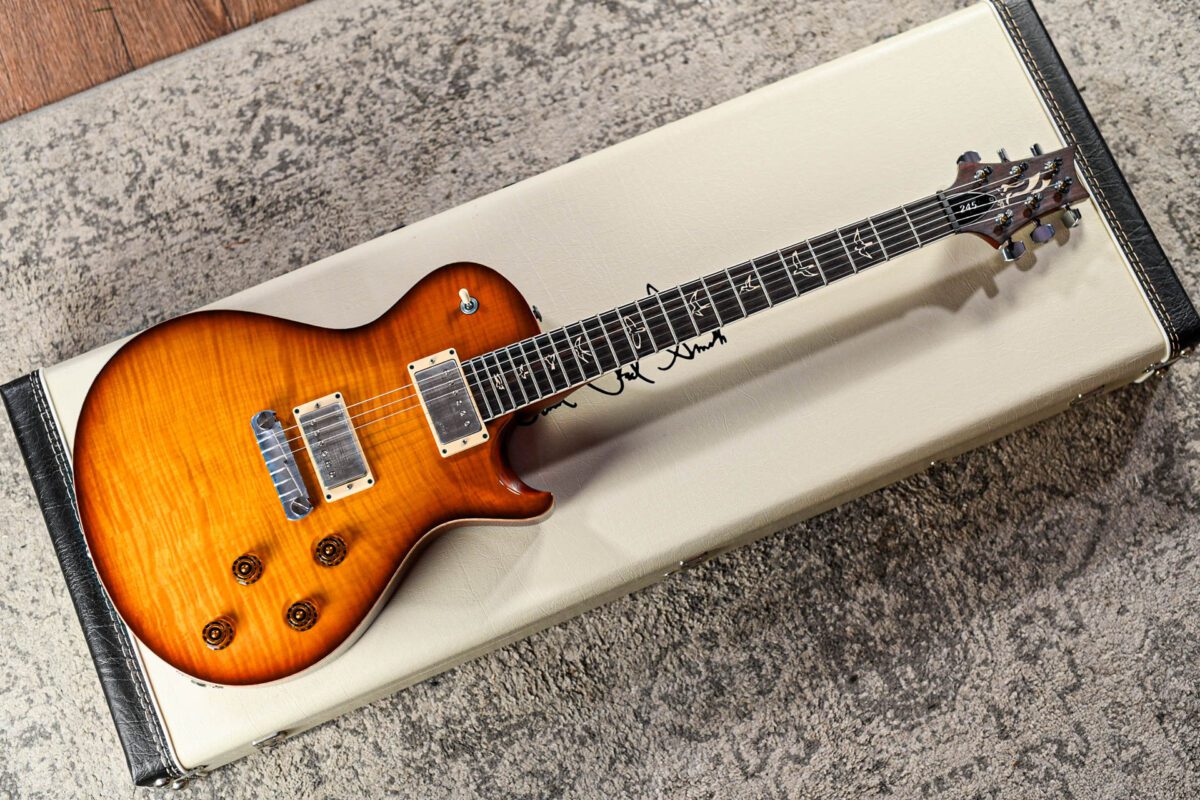 PRS 25th Anniversary SC245 10 Top Singlecut in Smokeburst