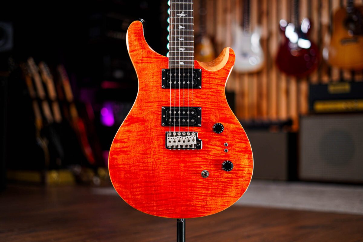 PRS SE Custom 24-08 Blood Orange