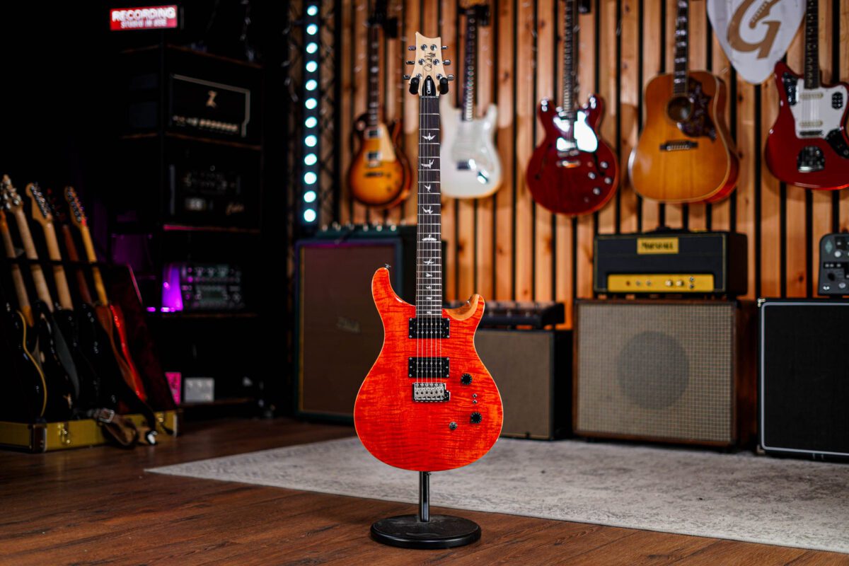 PRS SE Custom 24-08 Blood Orange - Image 2