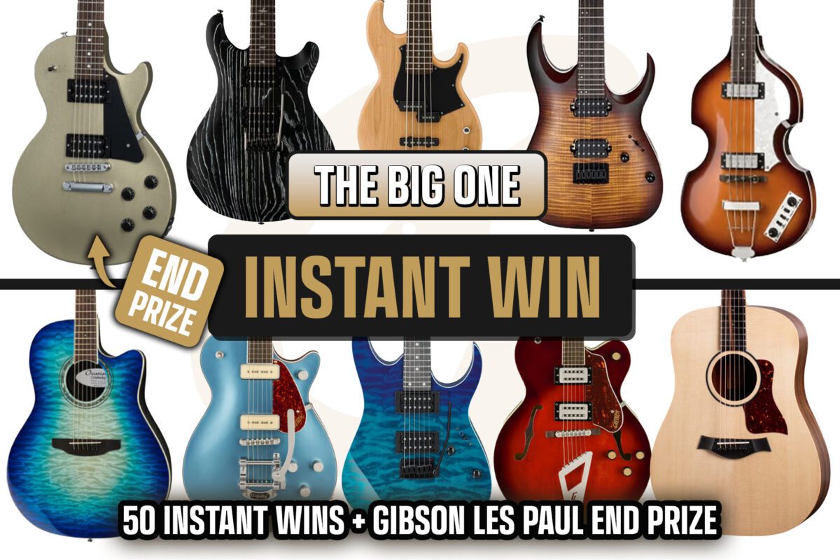 The Big One | £4,700 of Instant Wins + a Gibson Les Paul End Prize