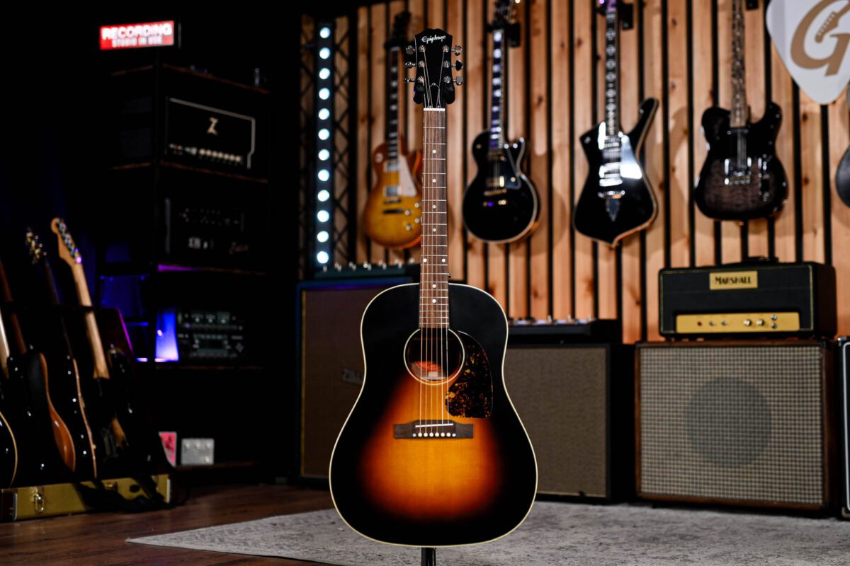Epiphone J-45 Standard Dealer Exclusive in Triburst - Image 2