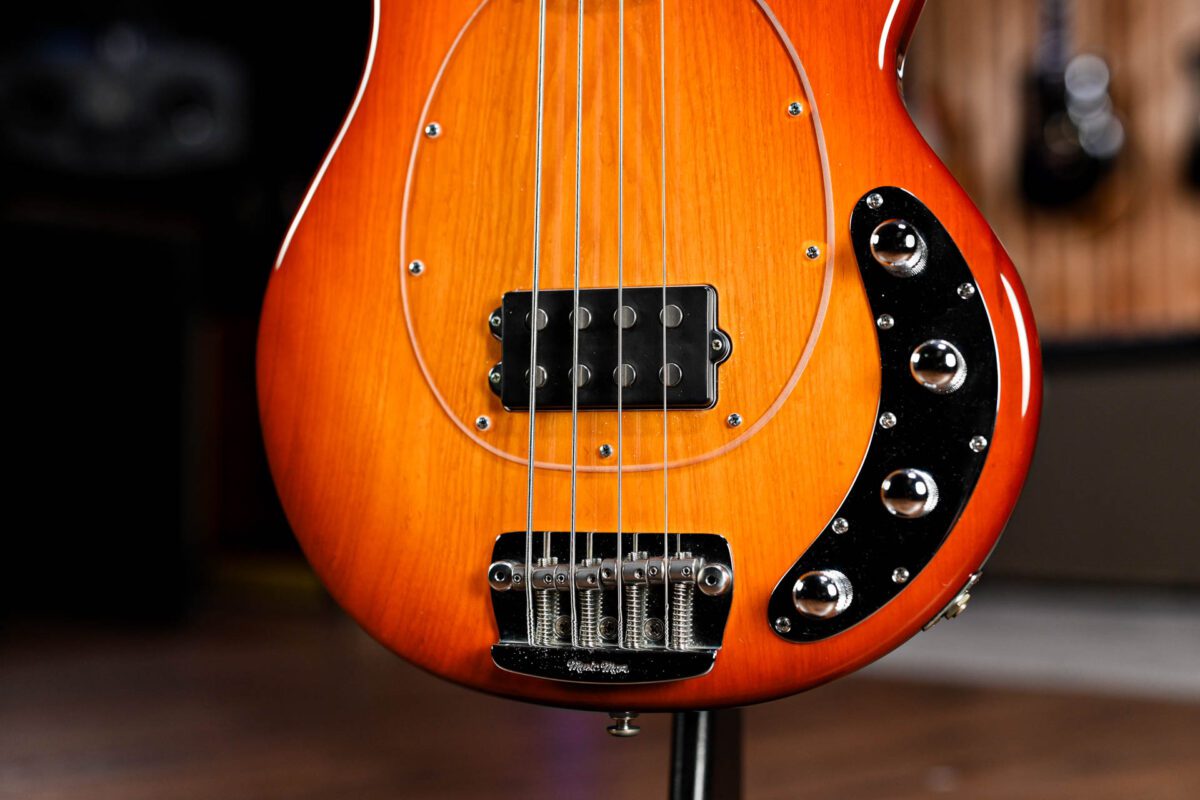 Ernie Ball Music Man StingRay in Honeyburst - Image 3