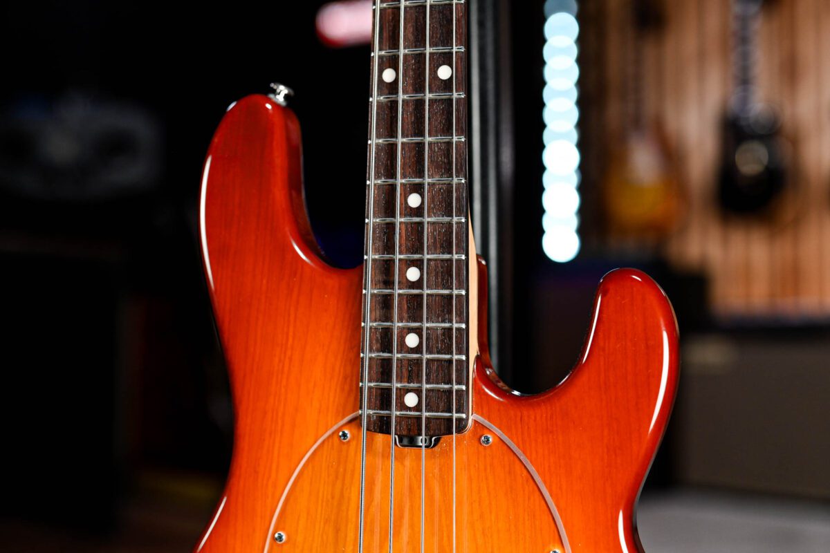 Ernie Ball Music Man StingRay in Honeyburst - Image 4