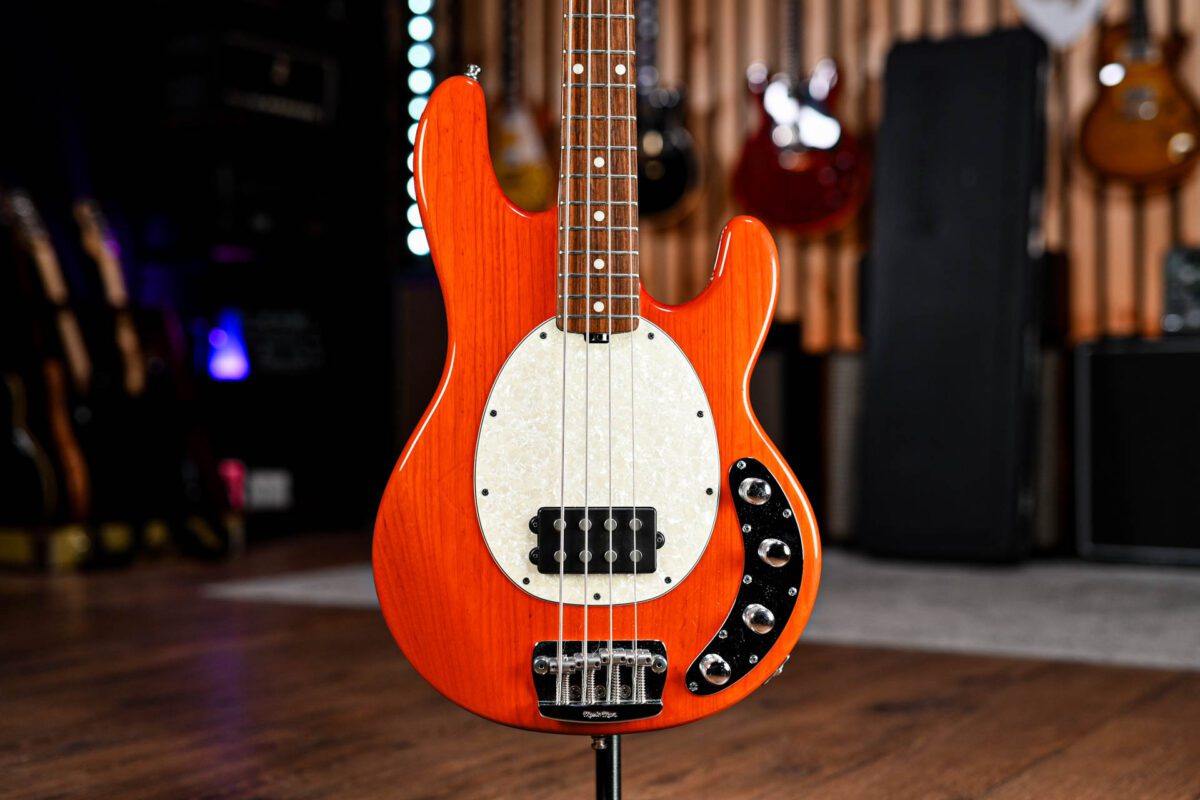 Ernie Ball Music Man Stingray in Translucent Orange