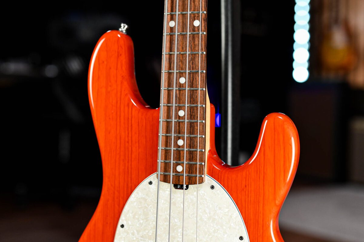 Ernie Ball Music Man Stingray in Translucent Orange - Image 4