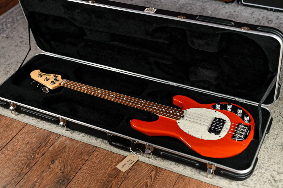 Ernie Ball Music Man Stingray in Translucent Orange - Image 9