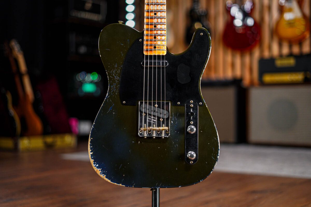 Fender Custom Shop Limited Edition ‘53 Telecaster Heavy Relic in Irish Pub Green - Image 10