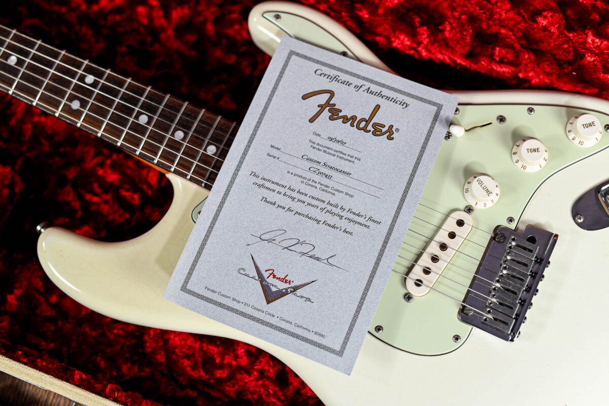 Fender Custom Shop Masterbuilt 20th Anniversary Closet Classic Stratocaster - Image 4