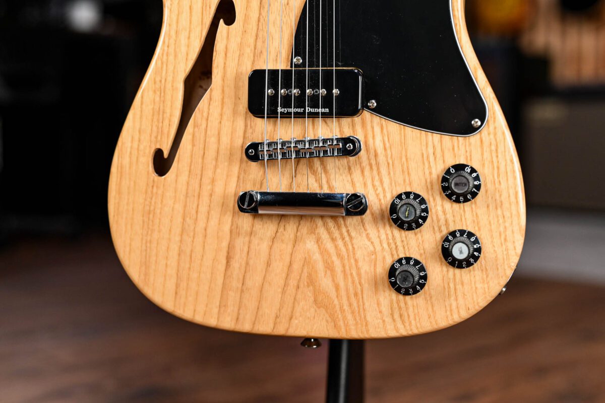 Fender Jim Adkins Signature JA-90 Telecaster Thinline in Natural - Image 3