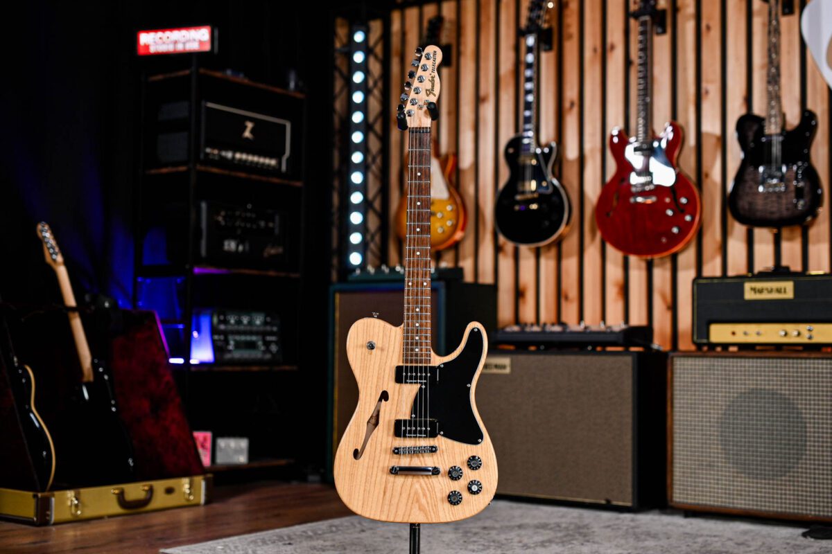 Fender Jim Adkins Signature JA-90 Telecaster Thinline in Natural - Image 2