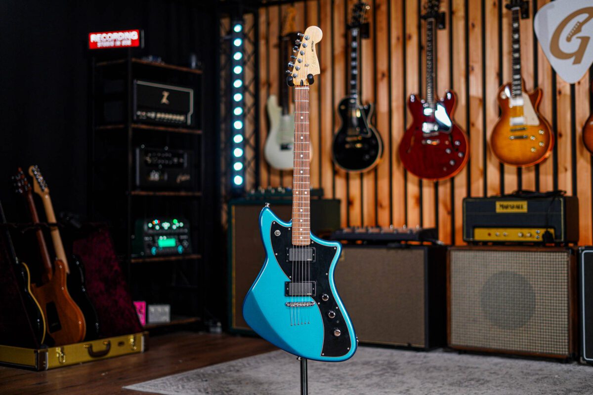 Fender Meteora with EMG Pickups in Lake Placid Blue - Image 8
