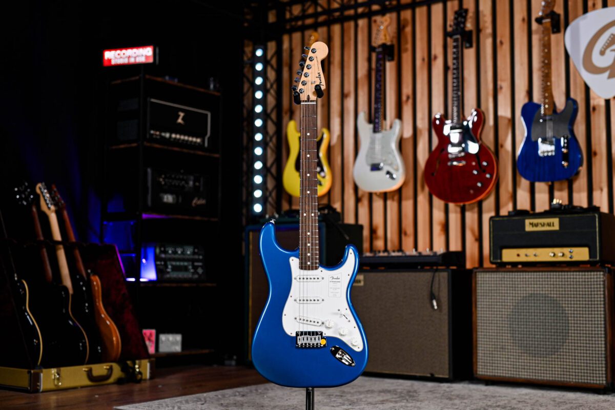 Fender Standard Stratocaster in Aqua Marine Metallic #2 - Image 2