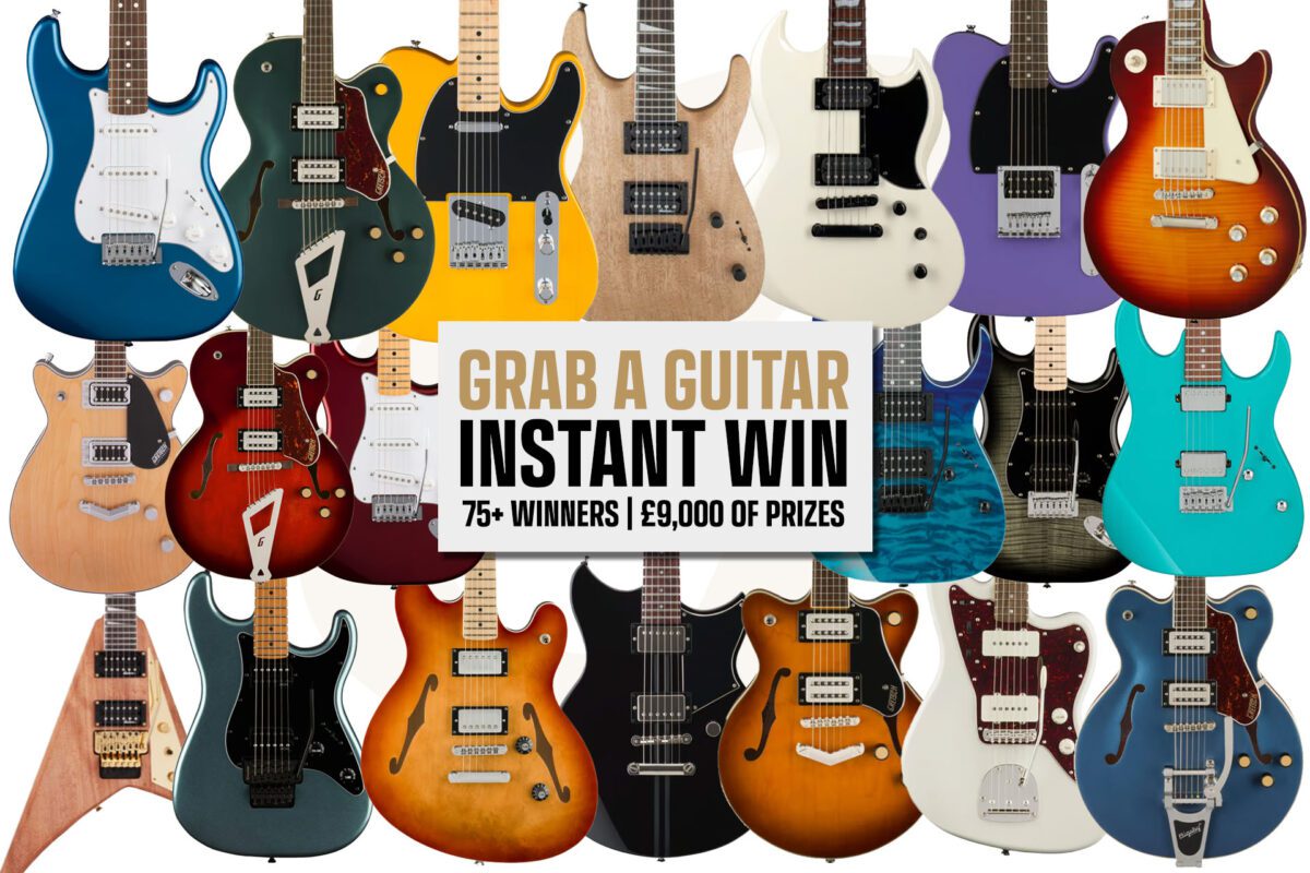 Giant Grab A Guitar Instant Win #2 | £9,000 of prizes!