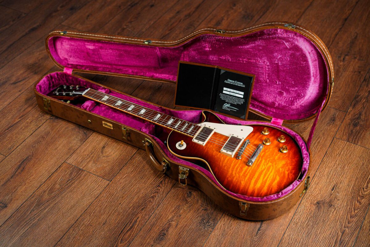 Gibson Custom Shop Les Paul Standard 1959 Reissue In Tobacco Burst - Image 4