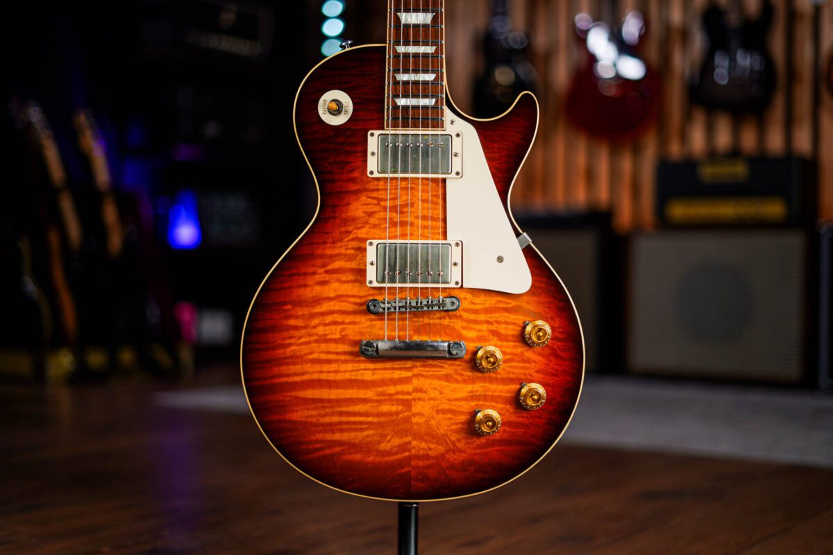 Gibson Custom Shop Les Paul Standard 1959 Reissue In Tobacco Burst - Image 5