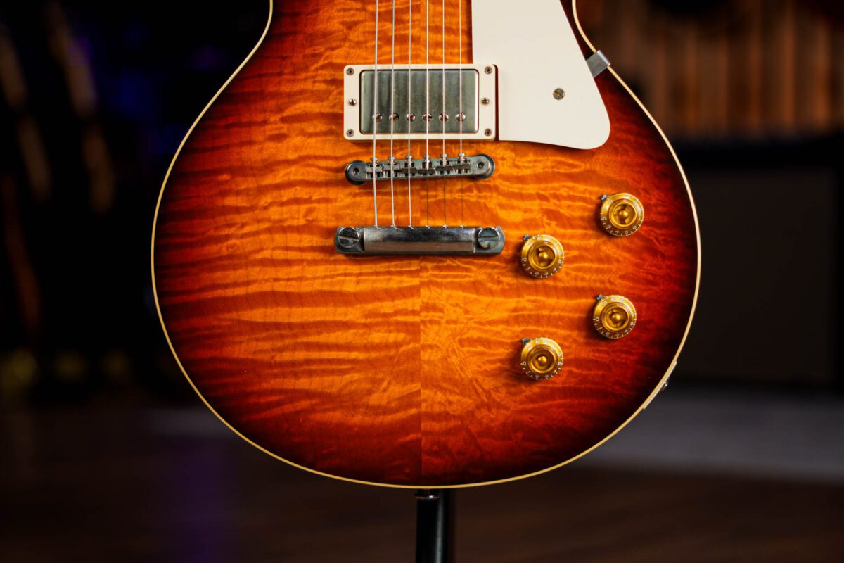 Gibson Custom Shop Les Paul Standard 1959 Reissue In Tobacco Burst - Image 7
