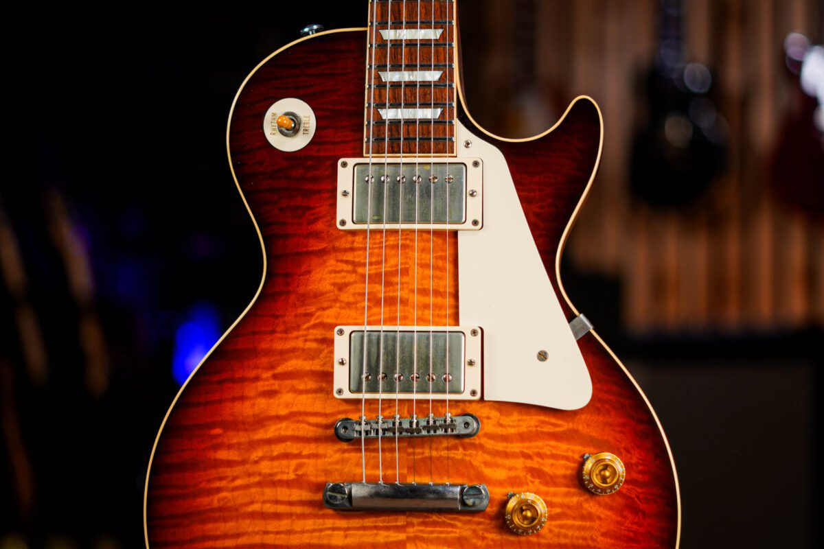 Gibson Custom Shop Les Paul Standard 1959 Reissue In Tobacco Burst - Image 8