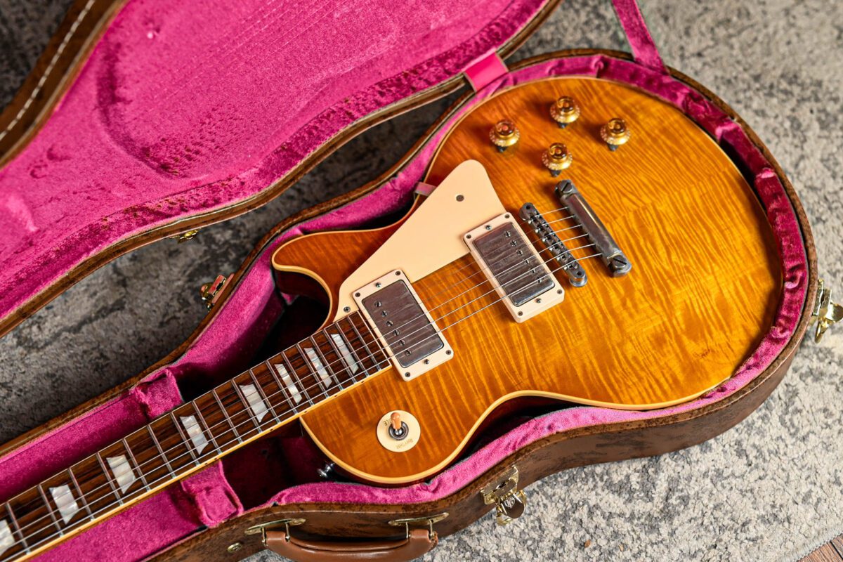 Gibson Custom Shop Les Paul Standard 1959 Reissue in Lemon Burst - Image 2