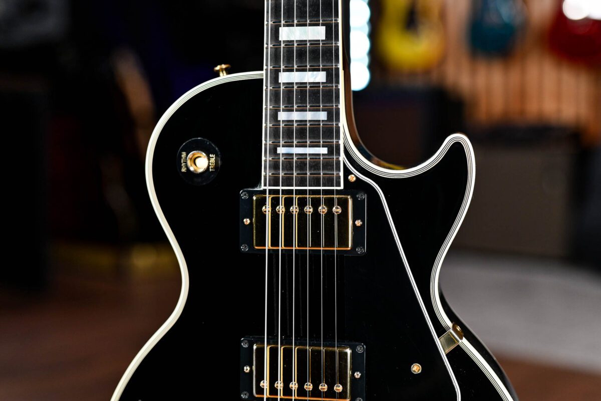 Gibson Les Paul Custom in Ebony - Image 5