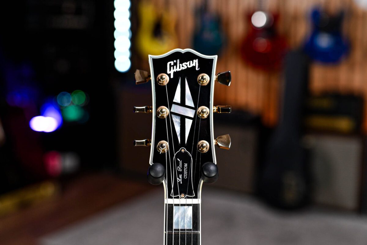 Gibson Les Paul Custom in Ebony - Image 7