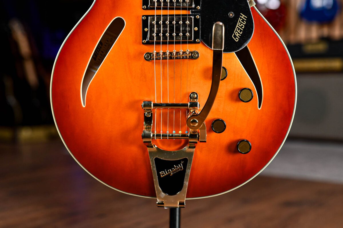 Gretsch FSR Streamliner Center Block Cat-Eye in Abbey Ale - Image 3