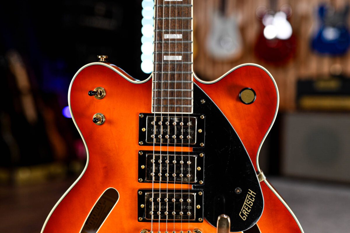 Gretsch FSR Streamliner Center Block Cat-Eye in Abbey Ale - Image 4