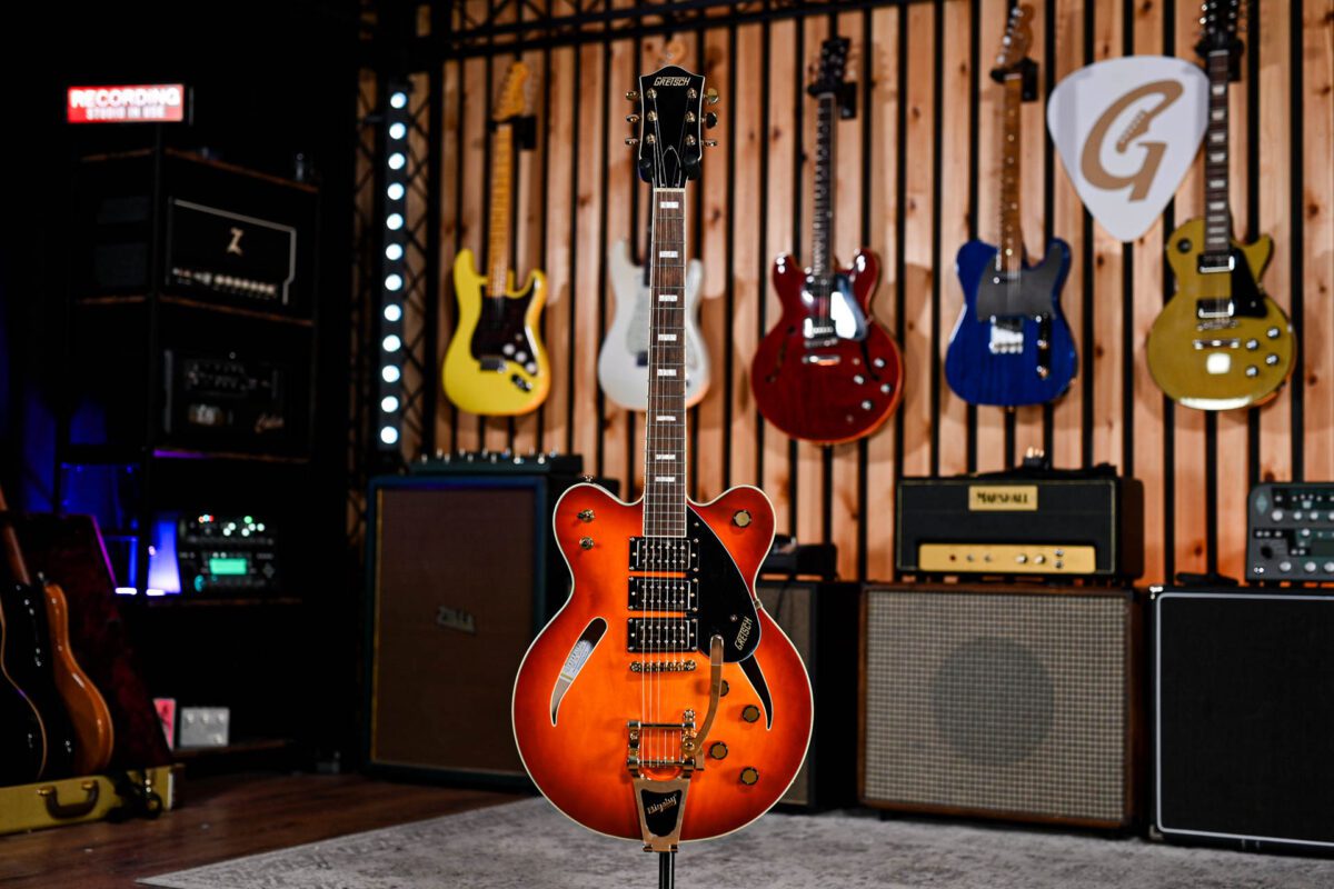 Gretsch FSR Streamliner Center Block Cat-Eye in Abbey Ale - Image 2