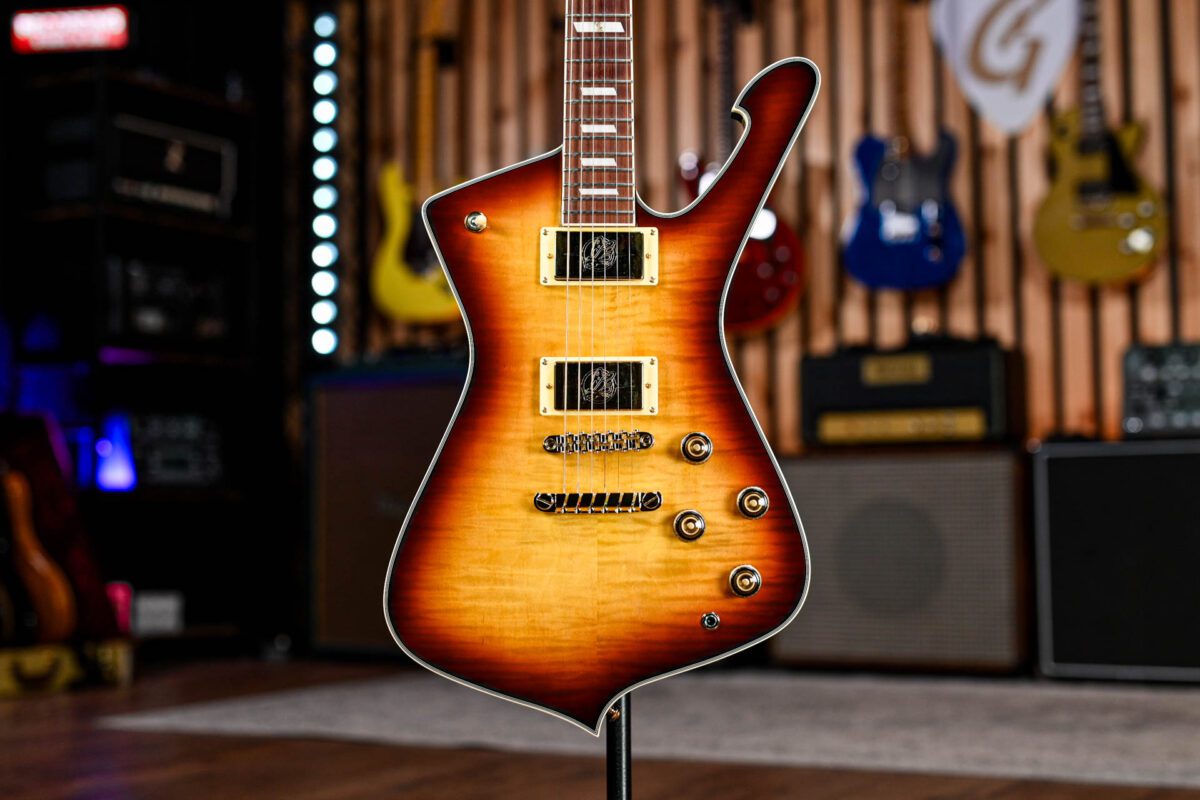 Ibanez IC420FM Iceman in Violin Sunburst