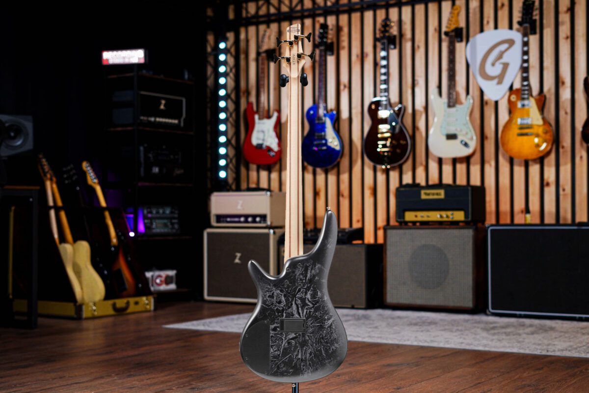 Ibanez SR300EDX Black Ice Frozen Matte - Image 4