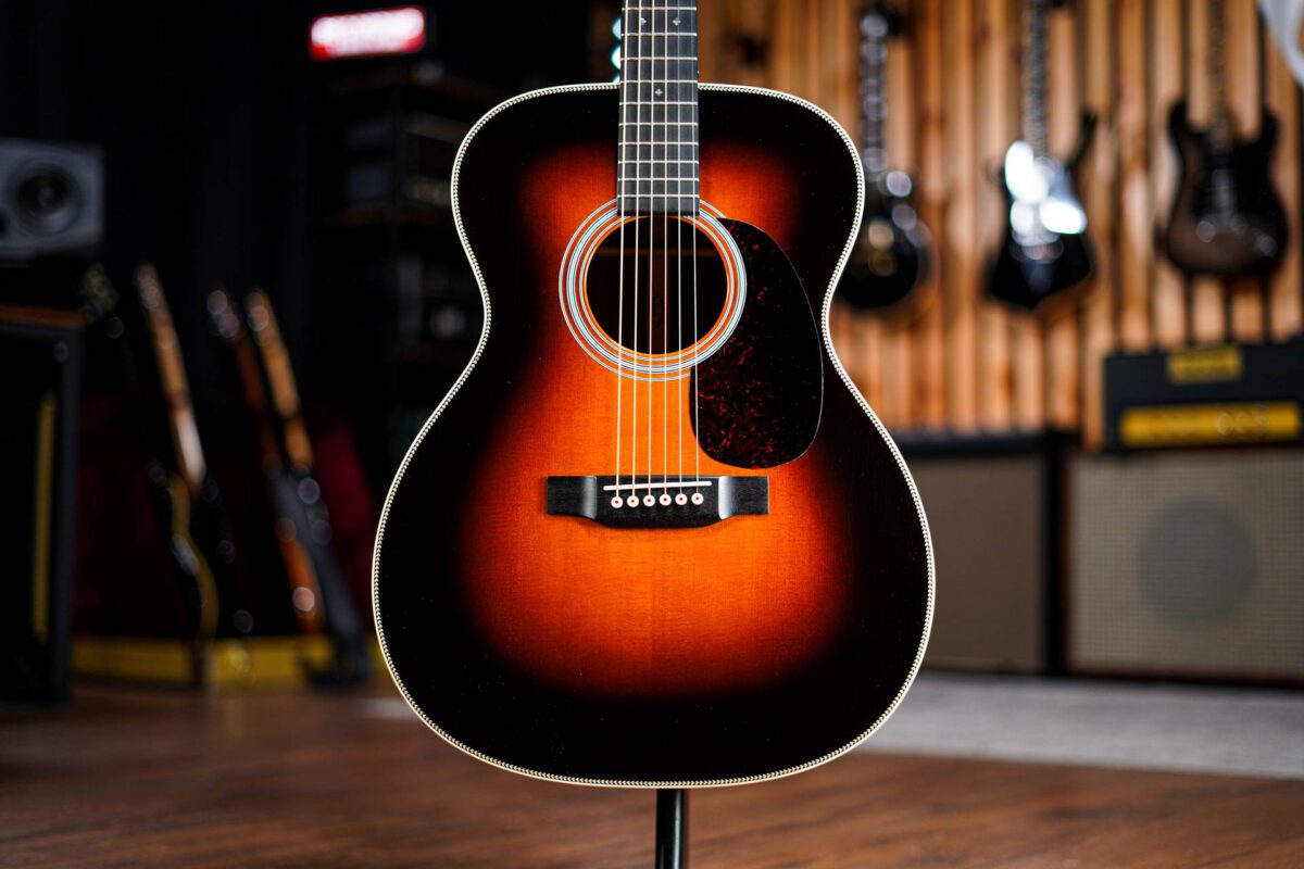 Martin 000-28 Re-Imagined in Sunburst - Image 2