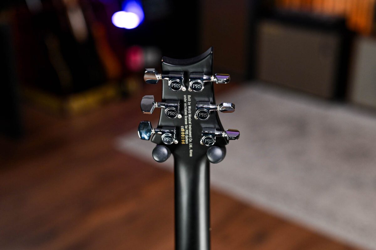 PRS SE 277 Baritone Semi-Hollow Soapbar in Grey Black - Image 7