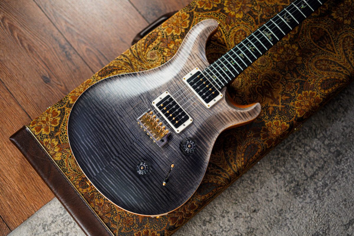 PRS USA Wood Library 10 Top Custom 24 in Satin Grey Fade - Image 2