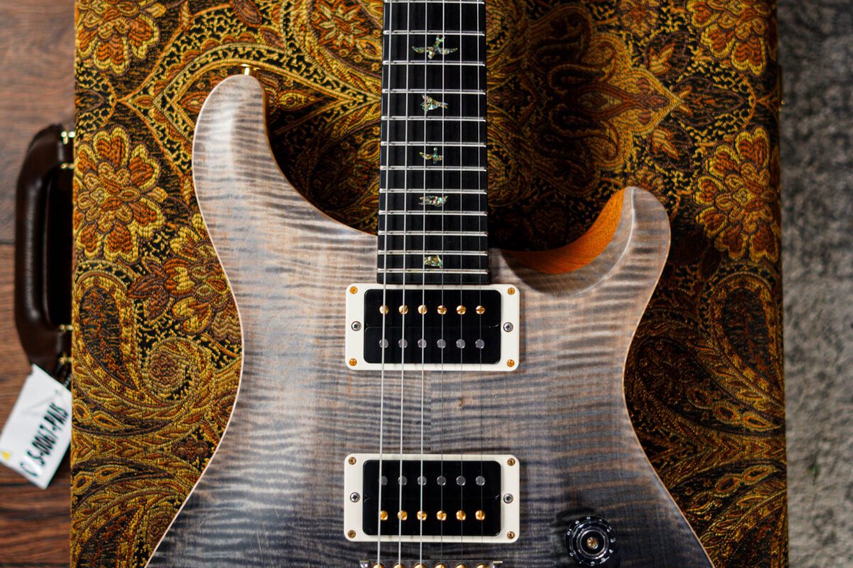 PRS USA Wood Library 10 Top Custom 24 in Satin Grey Fade - Image 6
