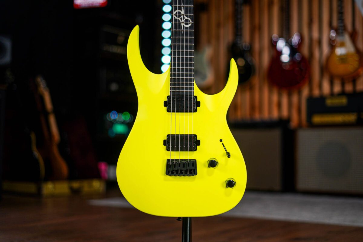 Solar Guitars A2.6LN Lemon Neon Matte #2
