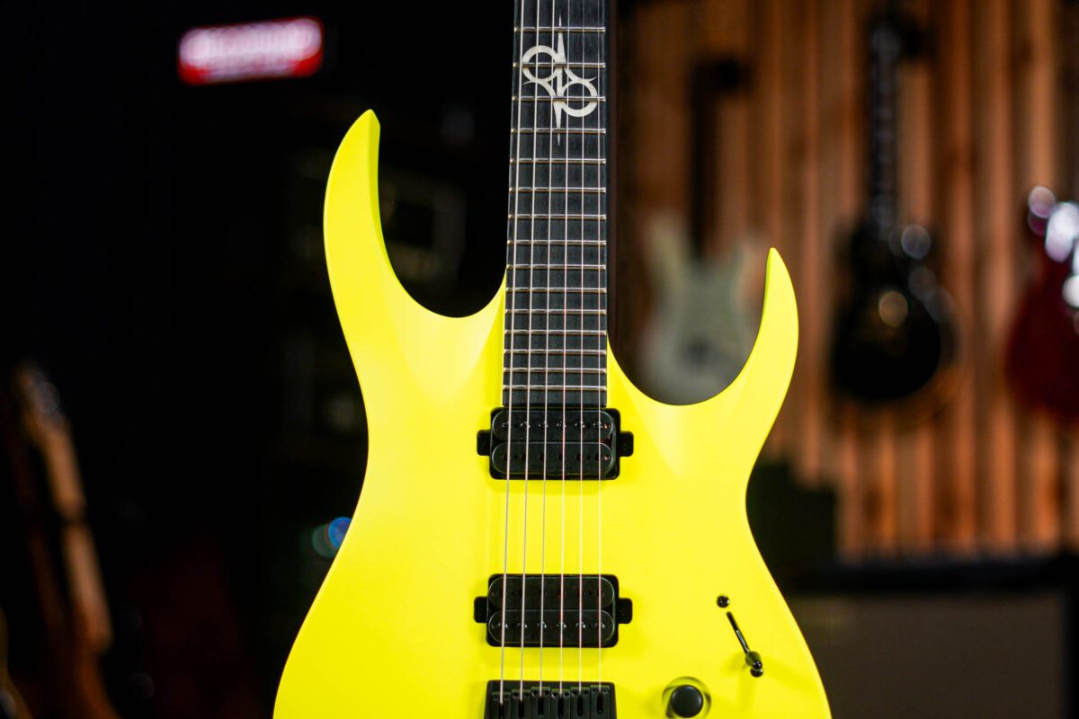 Solar Guitars A2.6LN Lemon Neon Matte #2 - Image 4