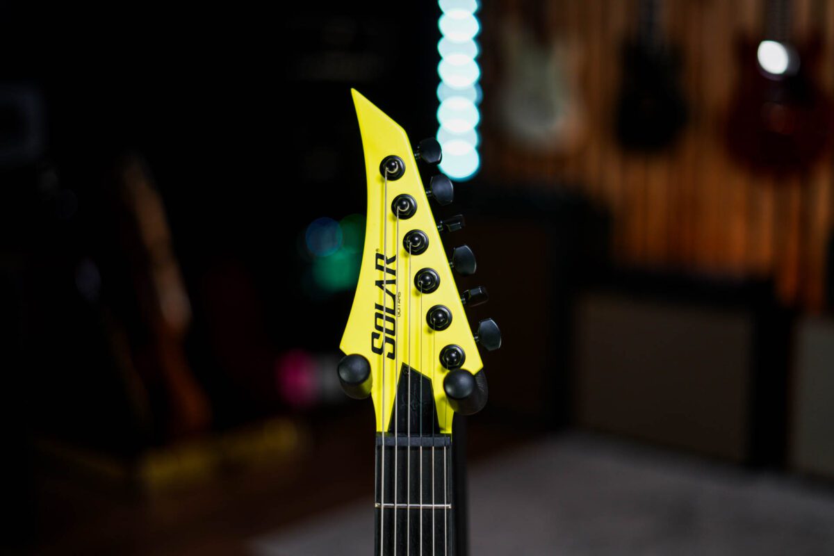 Solar Guitars A2.6LN Lemon Neon Matte #2 - Image 6