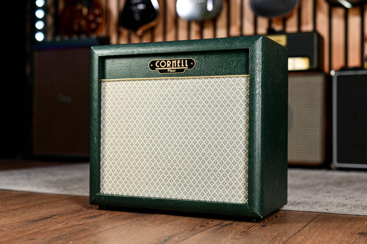 Cornell Plexi 7 Mk 1 Valve Combo in British Racing Green - Image 2