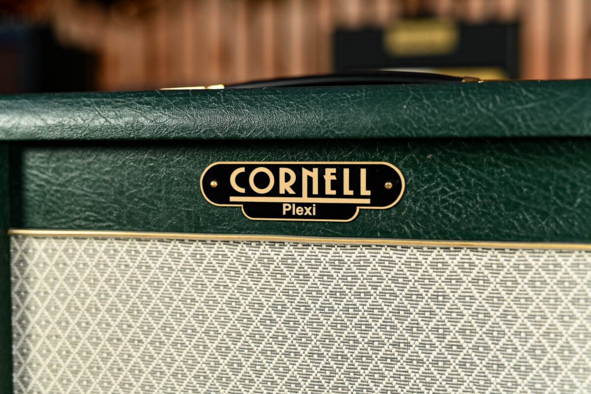 Cornell Plexi 7 Mk 1 Valve Combo in British Racing Green - Image 3