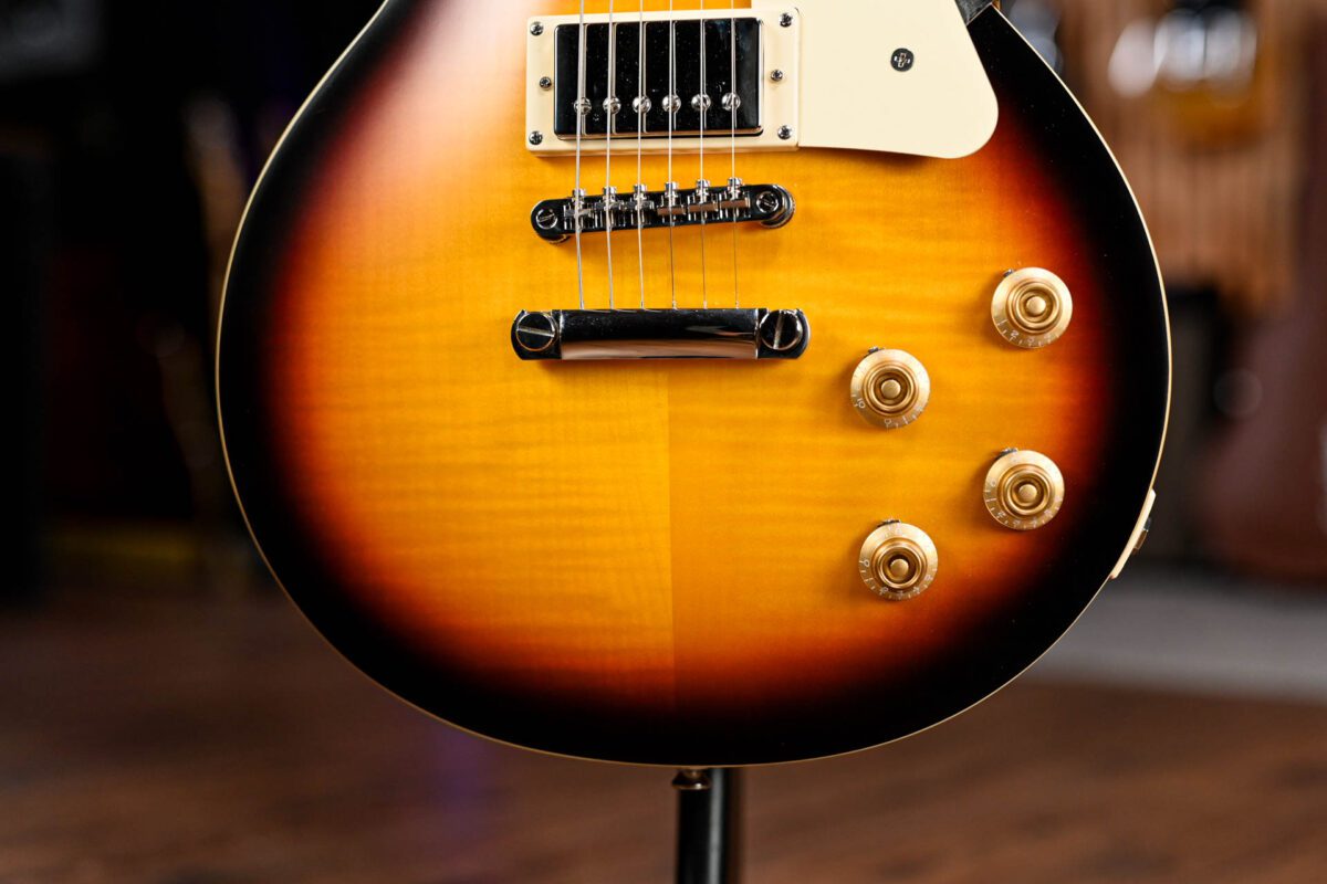 Epiphone 1959 Les Paul Standard Outfit in Aged Dark Burst - Image 4