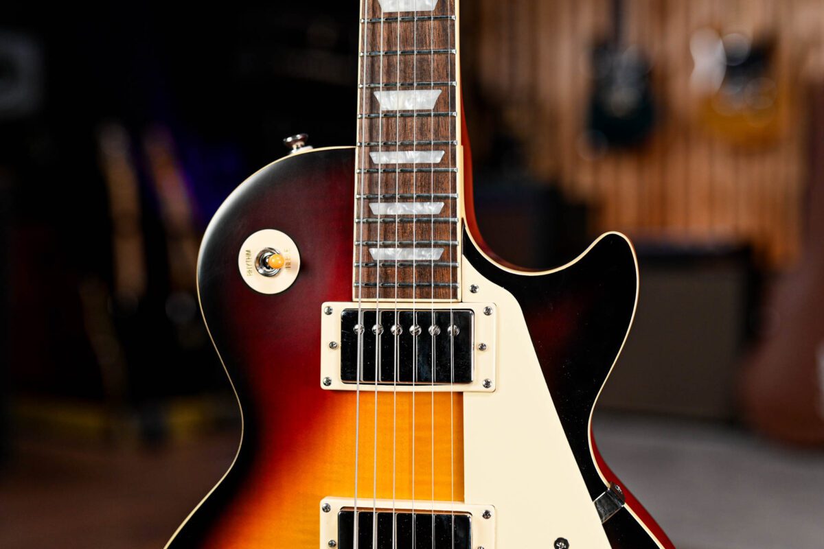 Epiphone 1959 Les Paul Standard Outfit in Aged Dark Burst - Image 5