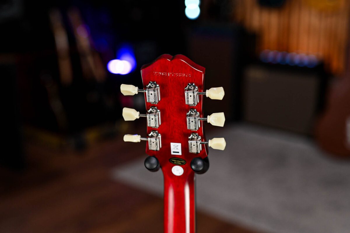Epiphone 1959 Les Paul Standard Outfit in Aged Dark Burst - Image 8