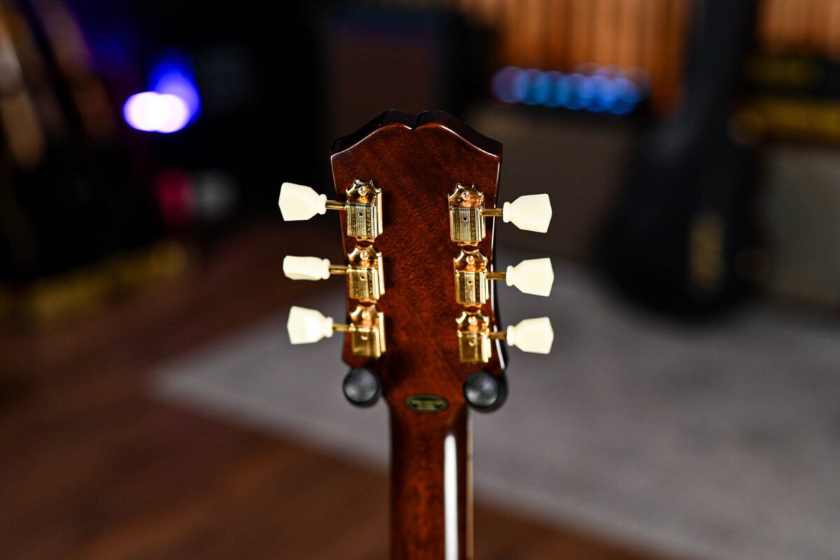 Epiphone Inspired by Gibson Hummingbird in Aged Natural Antique Gloss - Image 9