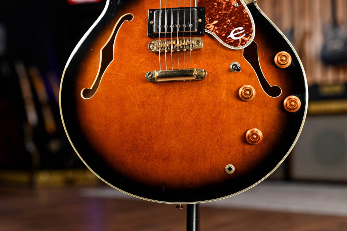 Epiphone Sheraton 1989 in Vintage Sunburst - Image 3