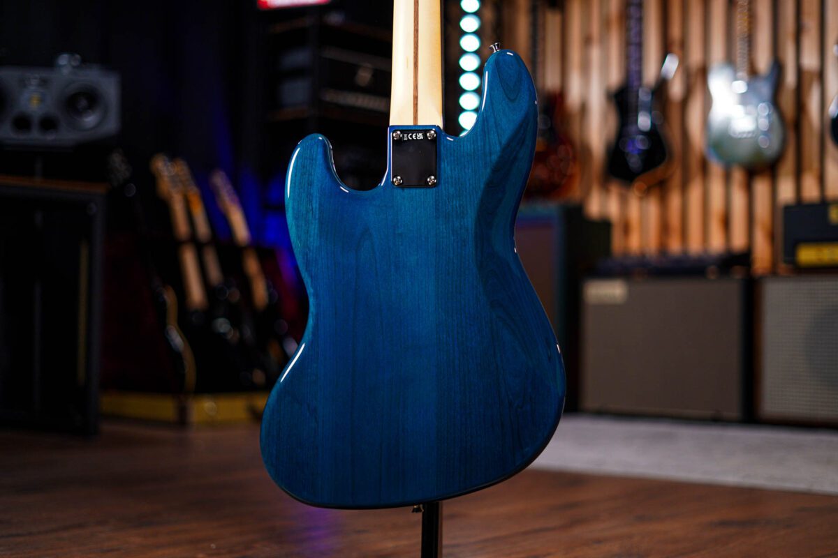 Fender Made in Japan Hybrid II Jazz Bass QMT Aquamarine - Image 8
