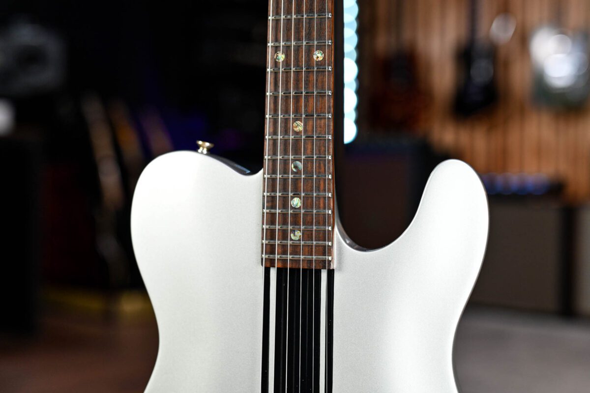 Fender Esquire GT in Silver - Image 4
