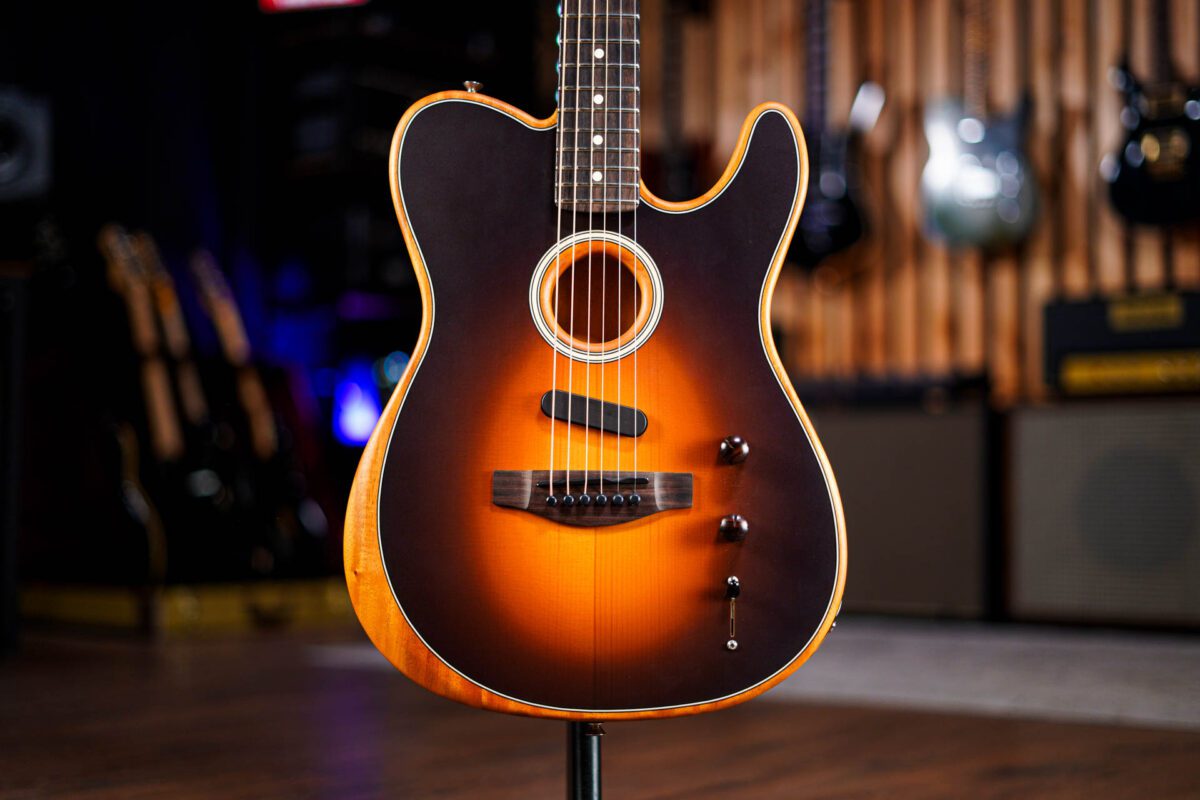 Fender Player Acoustasonic Telecaster in Shadow Burst
