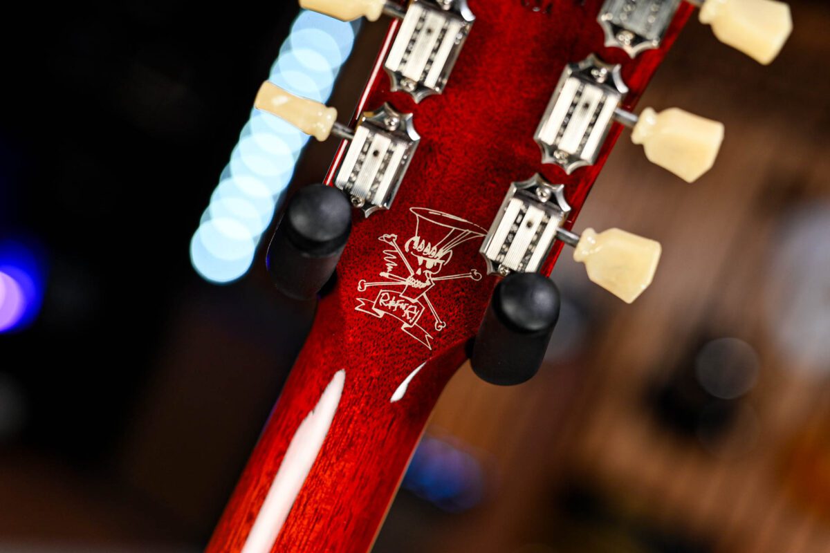 Gibson Slash Les Paul Standard in Vermillion Burst - Image 3