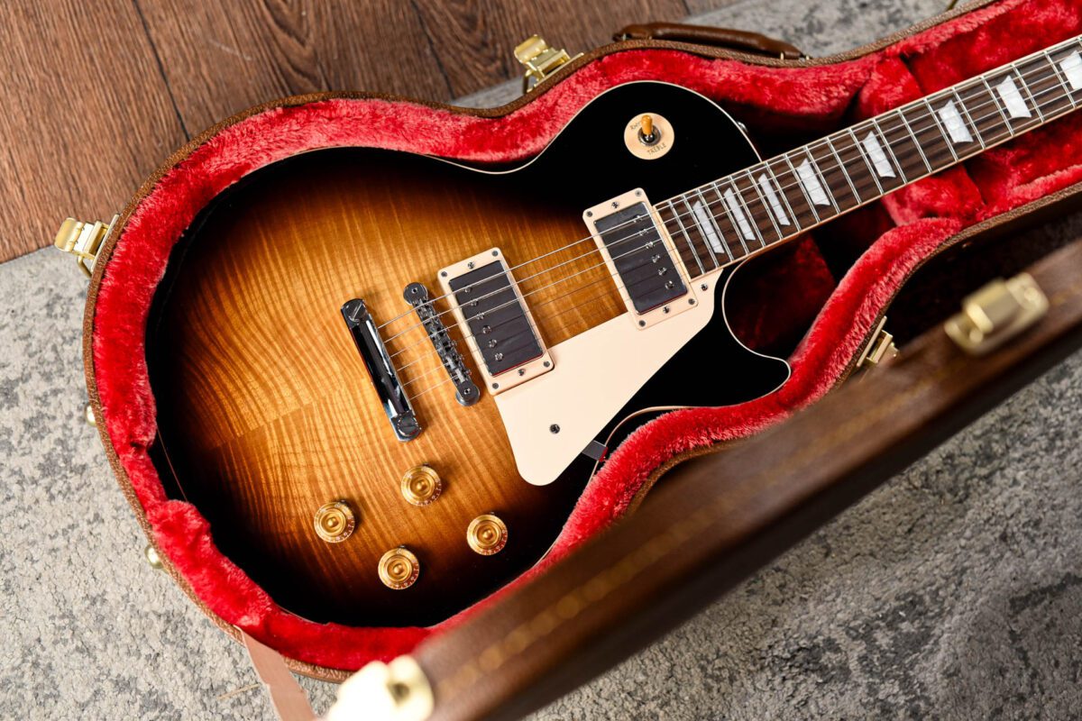 Gibson Les Paul Standard 50’s Figured Top in Tobacco Burst - Image 2